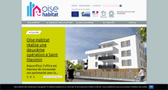 Desktop Screenshot of oisehabitat.fr